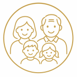 Kinder-Senioren-Personengruppe-symbol-rund